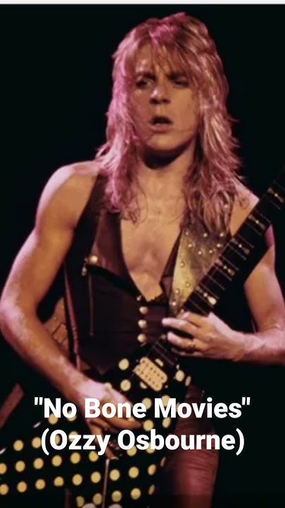 ozzy osbourne no bone movies