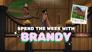 A WEEK IN MY HORSE’S LIFE || BRANDY’S WEEK || SSO RRP