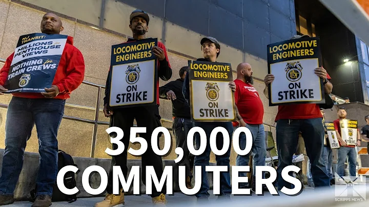 New Jersey Transit train engineers strike impacts 350,000 commuters