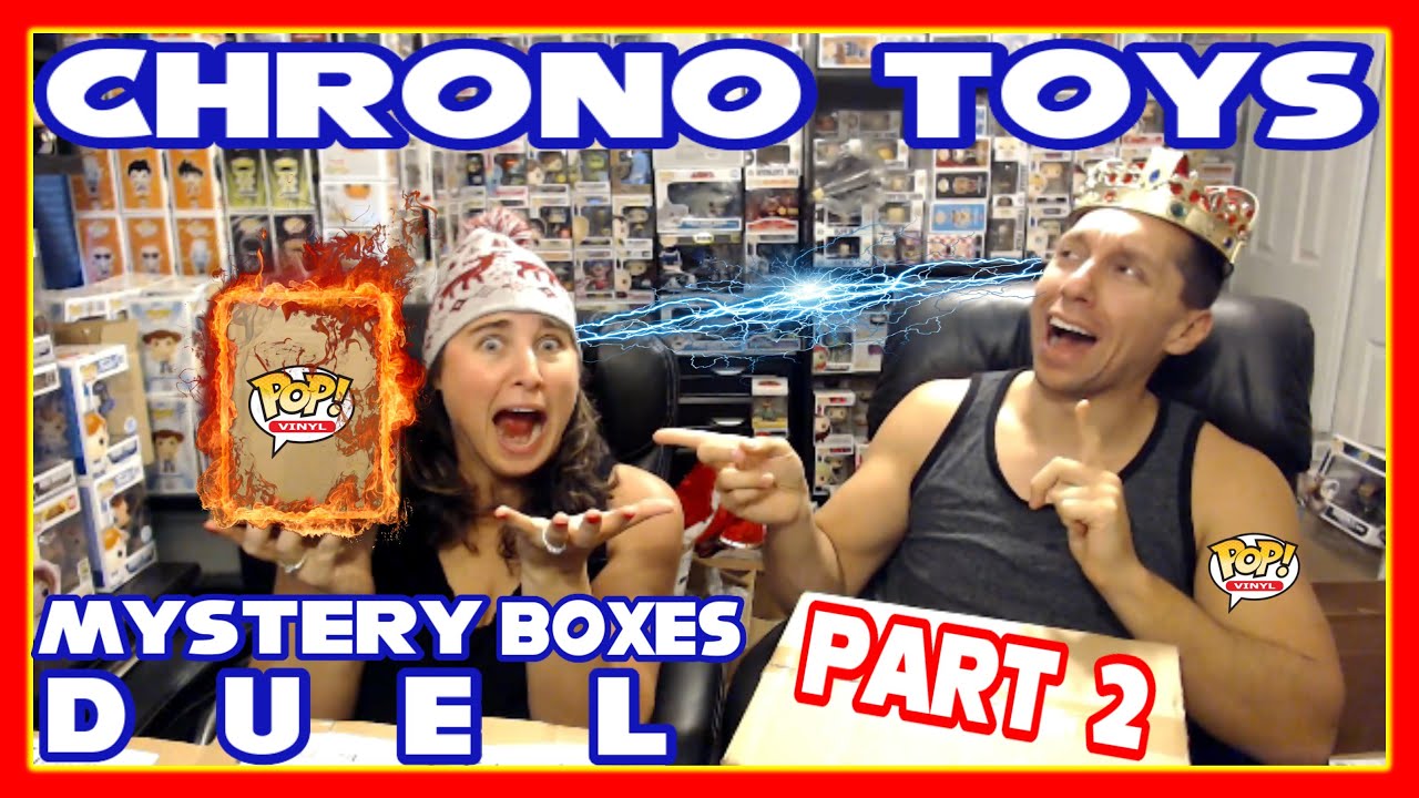Chrono Toys Funko Pop Mystery Boxes Duel PART 2 BigTexPops 3 Mystery