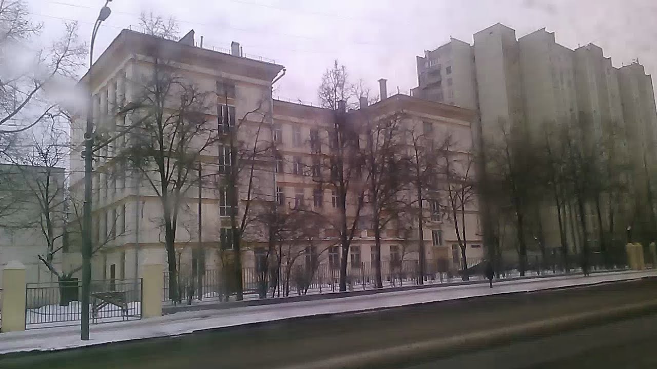 . Москва-Беговая-Полежаевская-Серебрянный бор. Поездка на троллейбусе ...