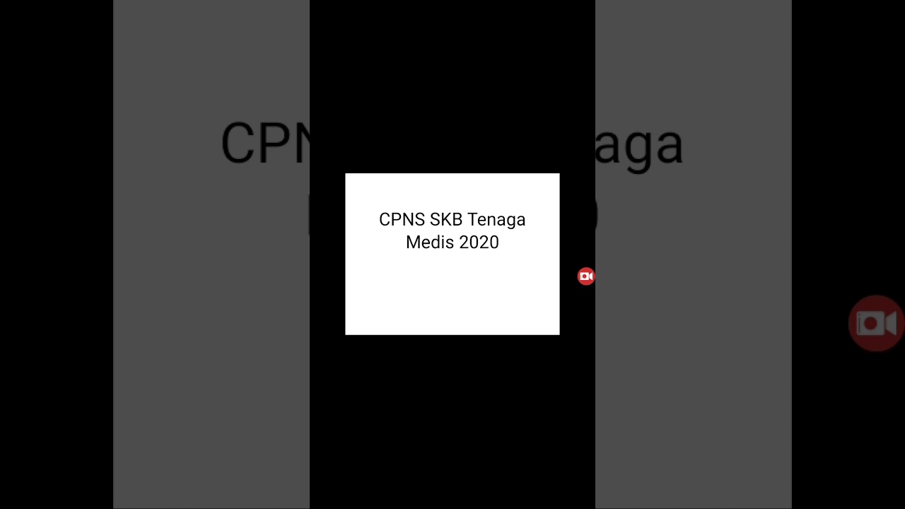 Contoh soal CPNS SKB tenaga medis 2020 - YouTube