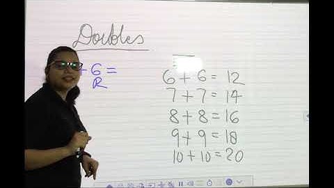 What addition doubles fact can help you find 4+3