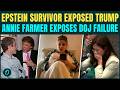 Trump Behind Epstein Case Cover-Up? Epstein Survivor Annie Farmer EXPOSES ‘Missing’ DOJ Files