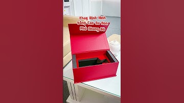 Bao bì hộp cao cấp Đà Tửu. Hộp cứng nam châm có khay cố định sản phẩm bằng cao su non phủ nhung.