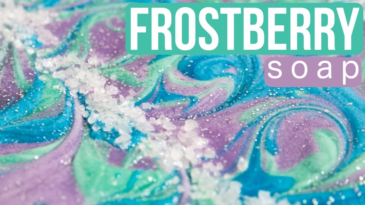 Frostberry Custom Soap with Menthol Crystals | Royalty Soaps