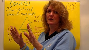 Dewar Math 10-5 Surface Area Pyramids and Cones