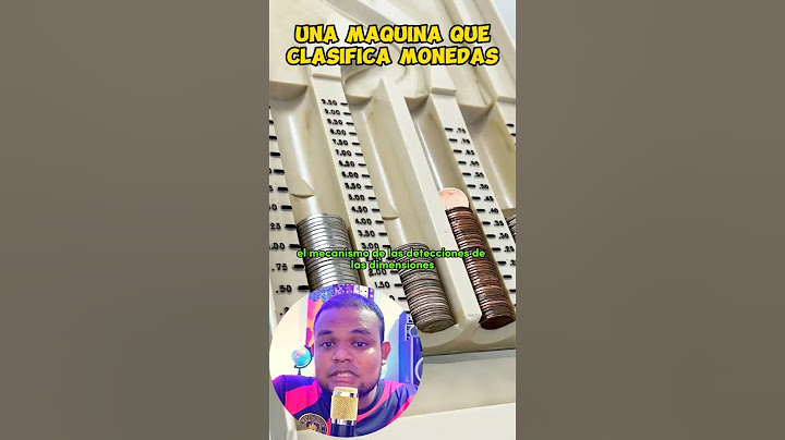 Una máquina clasificadora de monedas #curiosidades #datoscuriosos #sabiasque