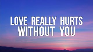Video thumbnail of "Billy Ocean - Love Really Hurts Without You (Lyrics Video)"