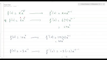P1 Differentiation | Basic Power Rule | Finding Derivative of kx^n | CAIE A level Math 9709