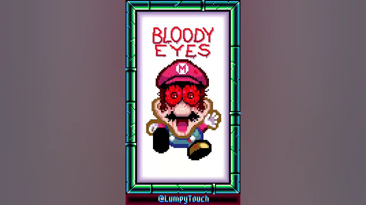 Mario had BLOODY EYES?! #shorts - DayDayNews