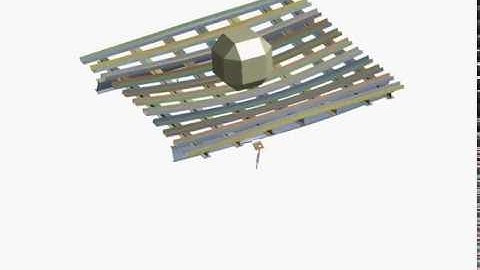 ANSYS Transient Dynamics 20 mps Rock Impact