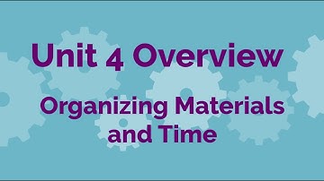 SMARTS Classic Executive Function Curriculum Unit 4 Overview