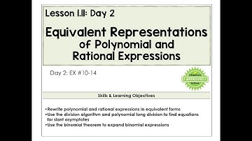 1.11-B Equivalent Representations Video