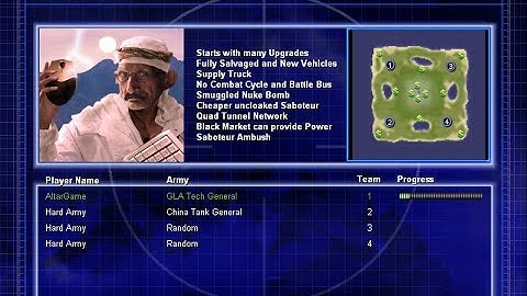 General Zero Hour ROTLG Mod: GLA Tech General - Prof Takenik