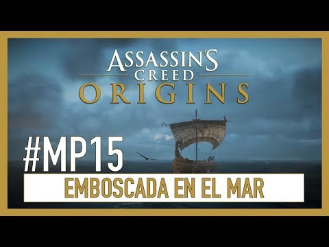 Vídeo: Assassin's Creed Origins - Emboscada En El Mar Y Camino De Gabiniani