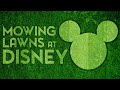 Mowing Lawns at Disney World