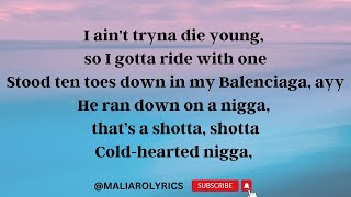 RODDY RICCH- DIE YOUNG (LYRICS) | @MALIAROLYRICS