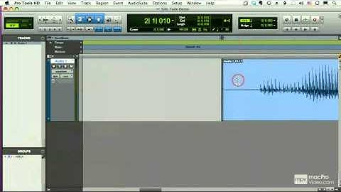 Pro Tools 8 101 - Deleting Fades