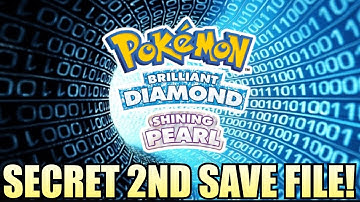 UNDO MISTAKES with Secret 2nd Save file in Pokemon Brilliant Diamond Shining Pearl