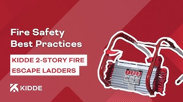 Fire Safety Best Practices | Kidde Two Story Fire Escape Ladder
