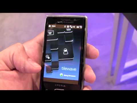 sony ericsson xperia x2 hands on demo