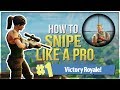 HOW TO WIN | Sniper Guide and Tips (Fortnite Battle Royale)