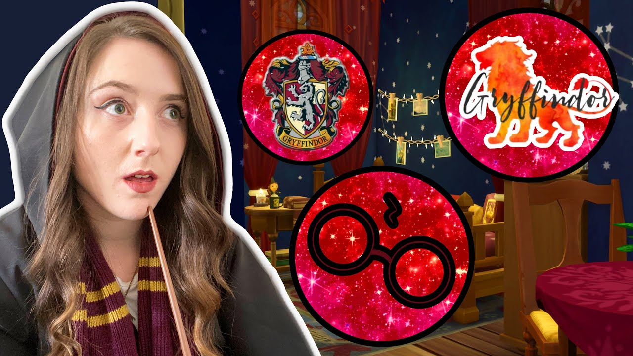The Sims 4 Harry Potter Challenge Building a Tiny Home in The Sims 4 BUT its GRYFFINDOR Aesthetic!Sims 4