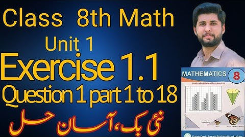 Class 8th Math || Exercise 1.1 || Question 1 complete || Terminating and recurring decimal number