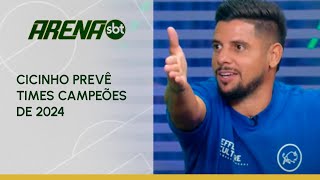 Thumbnail for Palpites do Cicinho! Ex-jogador prevê times campeões de 2024 | Arena SBT (22/01/24)