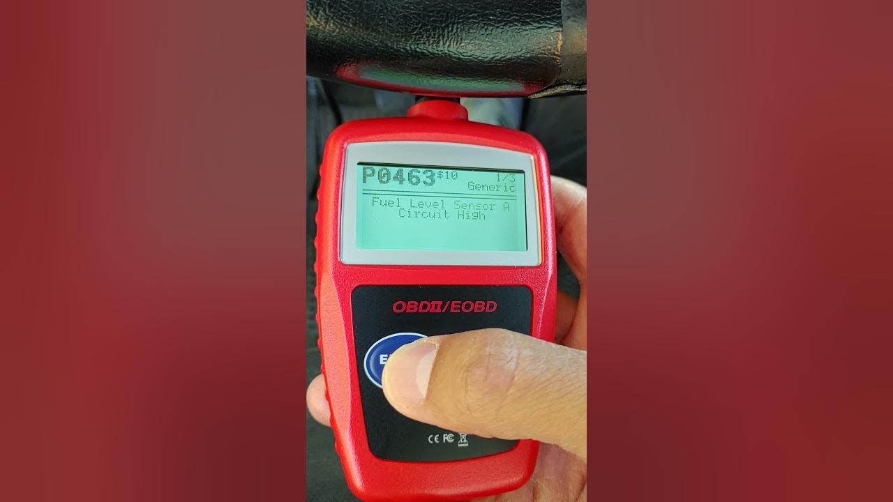 Hyper Tough HT309 OBD2 Scan Automotive Diagnostic Tool Code Reader, Red 