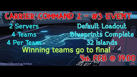 Carrier Command 2 - 3rd PVP Event