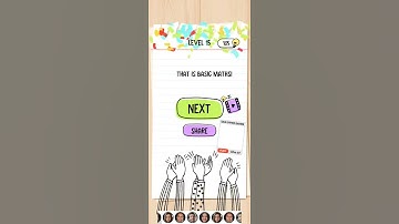 Brain test Level 15 Walkthrough Solution By Mobile Gaming Junction