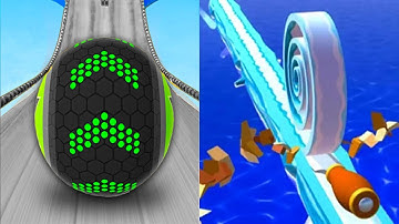 Going Balls EPIC RACE VS Spiral Roll Gameplay Android iOS