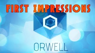 First Impressions - Orwell