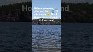 28.06.2026 in Holmestrand in Hagemannsparken 💦🏊 20   in the sea water too day 💦🏊