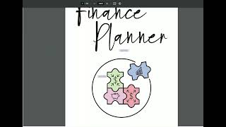 Finance Planner Budget Planner Printables