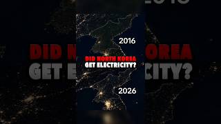 is north korea suddenly much brighter