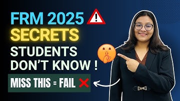 How to clear FRM in First Attempt? Proven FRM Preparation Tips & Strategy 2025