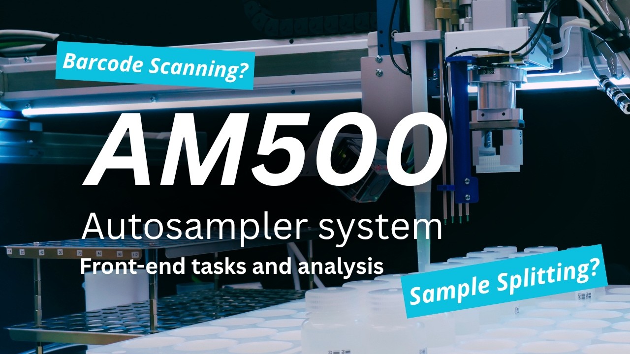 MANTECH AM500 Autosamplers - Automate Front-End Tasks & Analysis - YouTube