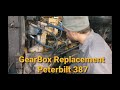 Power Steering Gearbox Replacement on 1987 Peterbilt 387