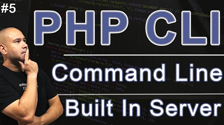 How to use PHP CLI Command Line & Built In Web Server