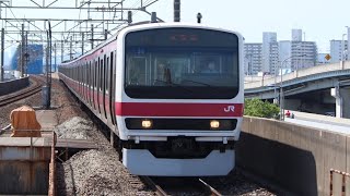 京葉線209系500番台ケヨ34編成舞浜停車
