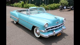 Beautifully Restored 1954 Chevrolet Bel Air Convertible For Sale