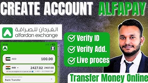 Create Alfapay (Alfardan Exchange) Account online uae  | How to Register Alfapay app online 