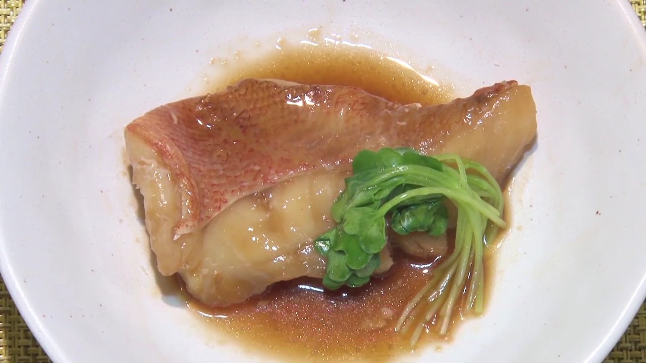 赤 魚の 煮付け