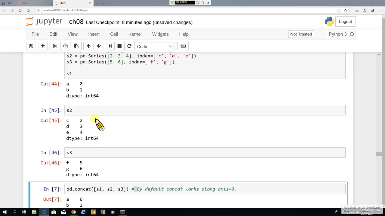 Python for Data Analysis 28. Data Wrangling-3: 資料處理: 連接、合併與重塑-3 ...