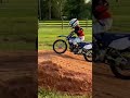 River man learning how to ride his dirt bike