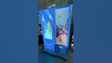 1+1Combined LED Poster Screen #leddisplay#ledscreen #ledposter #ledscreendisplay #shots