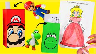 Super Mario Galaxy: Bolsitas de actividades para colorear